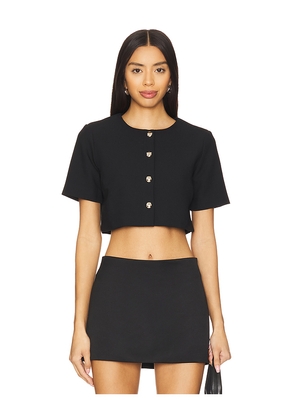 Amanda Uprichard Finley Top in Black. Size M. Also in L.