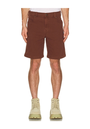 Dickies 10 River Ranch Work Short in Brick. Size 32. Also in 30, 34, 36.