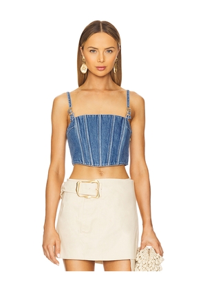 Cult Gaia Lauren Top in Blue. Size 2. Also in 0.