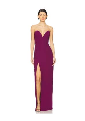 Amanda Uprichard x REVOLVE Cherri Gown in Purple. Size M. Also in L, XL, XS.