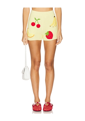 Capittana Sasha Short in Yellow. Size XS-S. Also in M-L.
