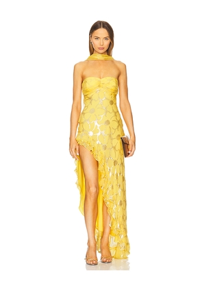 DELFI Hana Dress in Yellow. Size S. Also in M, XL.