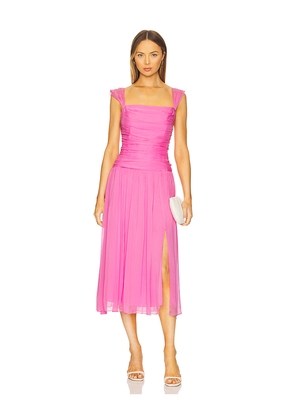 Amanda Uprichard Reine Dress in Pink. Size M. Also in L, S, XS.
