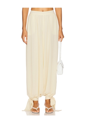 Bardot Alira Soft Balloon Pant in Cream. Size 12. Also in 2, 6, 8, 10.