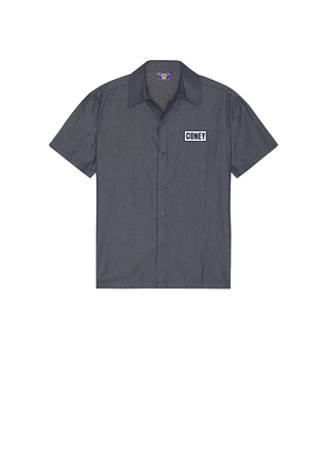 Coney Island Picnic Parts & Service Button Up in Navy. Size S. Also in M.