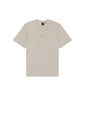 Daily Paper Overwritten T-Shirt in Grey. Size S. Also in M.