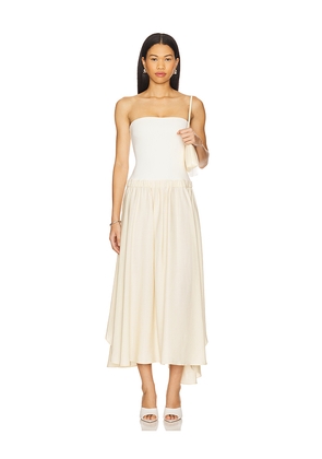 Auteur Studio Alexandra Dress in White. Size M. Also in L, S, XS.