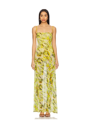 AFRM Shea Dress in Green. Size 1X. Also in L, M, S, XL, XS, XXS.