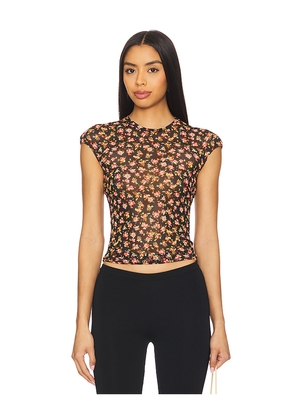 AFRM Nina Top in Pink,Black. Size M. Also in 1X.