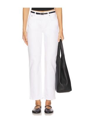 Citizens of Humanity Anissa Low Rise Straight Jeans in White. Size 24. Also in 25, 26, 27, 30, 33, 34.