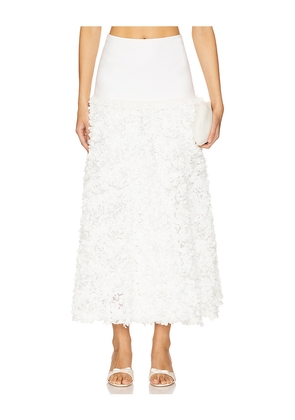 Alexis Bria Skirt in White. Size M. Also in XS, S, L.