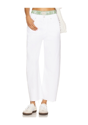 AG Jeans Hattie Crop in White. Size 24. Also in 26, 23, 25, 27, 28, 29, 30, 31, 32.