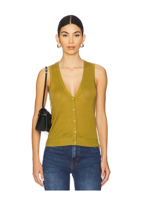 EAVES Dene Vest in Olive. Size XS. Also in M.