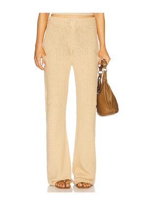 Aya Muse Soleil Pants in Beige. Size S. Also in L, XS.