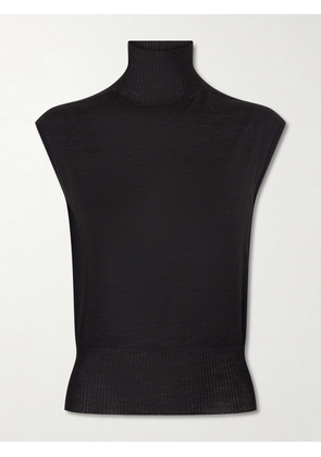 Rick Owens - Wool Turtleneck Top - Black - x small,small,medium,large,x large