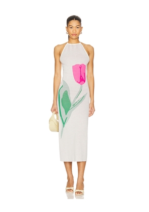 Capittana Cornelia Maxi Dress in Ivory. Size XL. Also in M/L, XS/S.