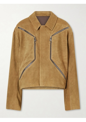 Rick Owens - Blixa Mac Suede Jacket - Brown - IT38,IT40,IT42,IT44