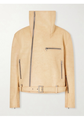 Rick Owens - Leather Biker Jacket - Multi - One size