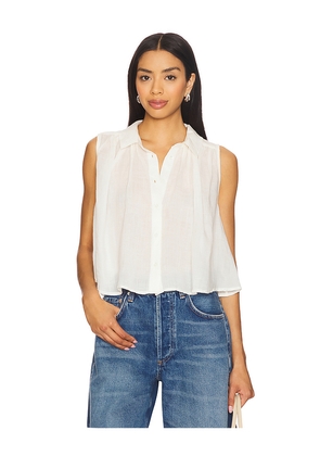 Citizens of Humanity Ambrose Sleeveless Top in Ivory. Size S. Also in M, XS.