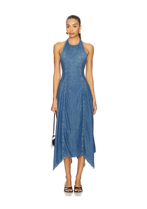 EB Denim Stella Dress in Blue. Size M. Also in L, S.