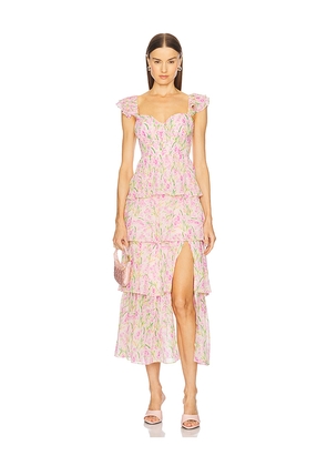 ASTR the Label Midsummer Dress in Pink. Size M. Also in L, S, XS.