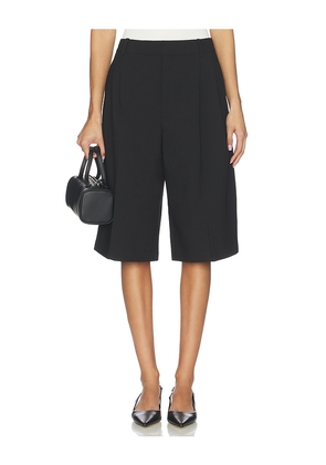 EAVES Colby Long Short in Black. Size M. Also in XS, S, L, XL.