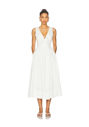 ASTR the Label Maili Dress in White. Size M. Also in XS, S.