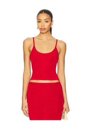 GUIZIO Ira Cami in Red. Size M. Also in L, XL.