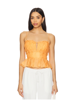 ASTR the Label Sylvan Top in Orange. Size M. Also in L.