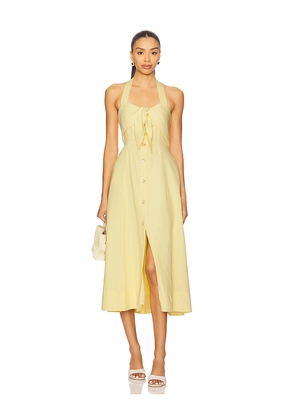 ASTR the Label Katherine Dress in Lemon. Size M. Also in L.