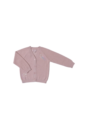 Barefoot Dreams Toddler Space Star Adventure Cardi in Rose. Size 4/5T. Also in 2/3T.