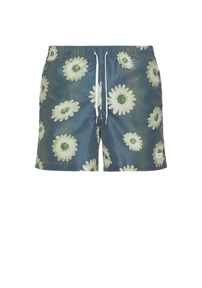 Bather Concrete Air Garden Swim Trunks in Grey. Size S. Also in XL/1X.