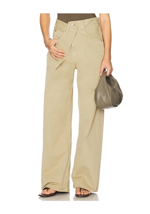 AGOLDE Vana Wide Leg in Tan. Size 23. Also in 26, 27, 32.