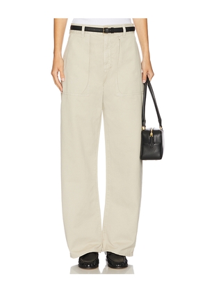 AGOLDE Sefton Pant in Taupe. Size 26. Also in 24, 30, 34.