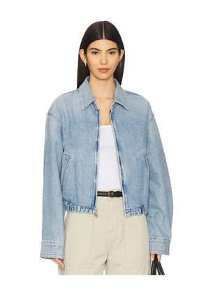 AGOLDE Nile Jacket in Blue. Size M. Also in XS, S, L, XL.