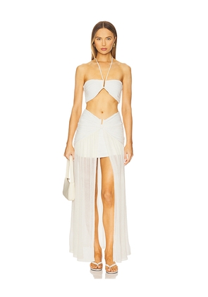 DEVON WINDSOR Cadee Dress in White. Size XL. Also in L.