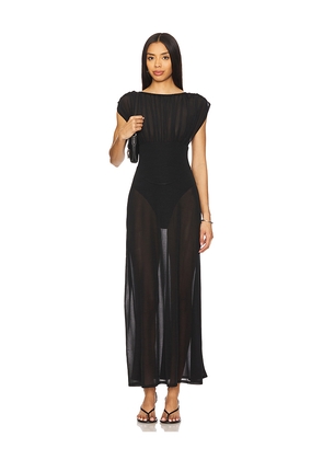 Camila Coelho Ophelia Dress in Black. Size M. Also in XXS, XS, S, L, XL.