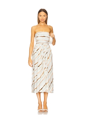 A.L.C. Tara Dress in Neutral,Baby Blue. Size 2. Also in 0, 4, 6.