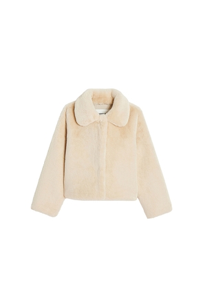 Apparis Elis Kids Coat in Cream. Size 6Y. Also in 4Y.
