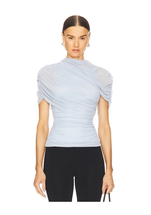 Amanda Uprichard x REVOLVE Evianna Top in Baby Blue. Size M. Also in L, S, XS.
