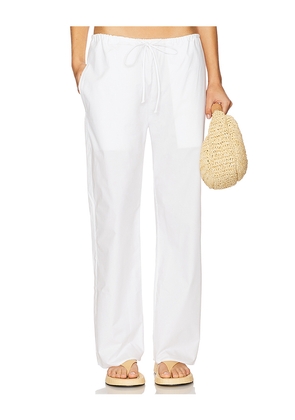 CLYQUE Kira Pant in White. Size M. Also in L, XL.