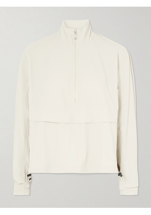 ON - Courtside Seersucker Half-zip Jacket - Neutrals - x small,small,medium,large,x large,xx large