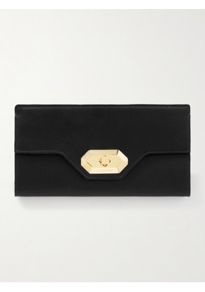 Lanvin - Invitation Small Satin Clutch - Black - One size