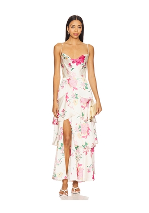 ELLIATT Rosalina Dress in Ivory. Size M. Also in L, XL, XS.