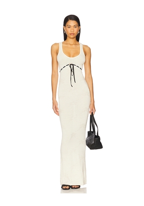 ASTA RESORT x REVOLVE Isadora Maxi Dress in Ivory. Size S. Also in M.