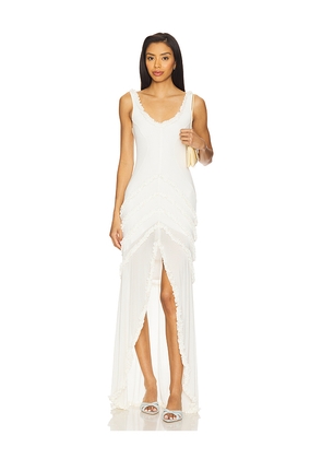 AFRM Landa Dress in White. Size L. Also in XL.