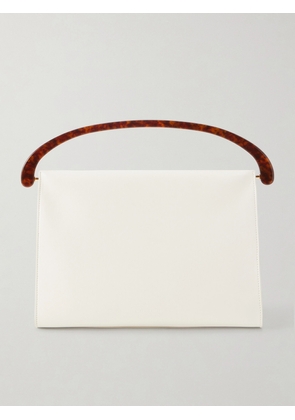 Dries Van Noten - Leather Shoulder Bag - White - One size