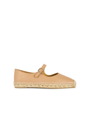 Castaner Pepa Espadrille in Nude. Size 38. Also in 36, 39.