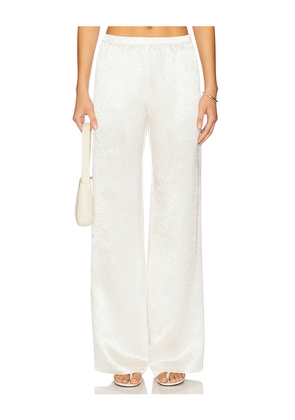 Amanda Uprichard Mariko Pant in Ivory. Size M. Also in L, S, XL, XS.