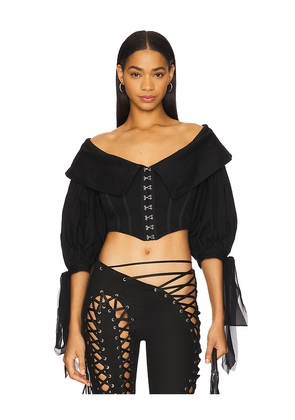 Aniye Records Dina Bustier in Black. Size S. Also in M.